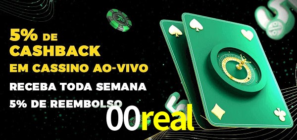 Promoções do cassino ao Vivo 00real